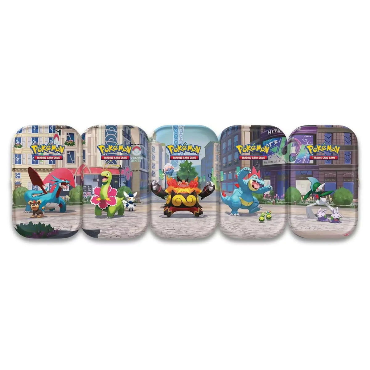 Pokémon - Illumina City Mini Tin Display - DE