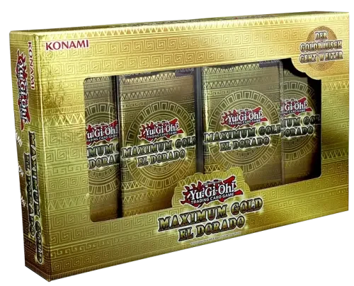 Yu-Gi-Oh! - Maximum gold: El Dorado pudełko - Niemiecki