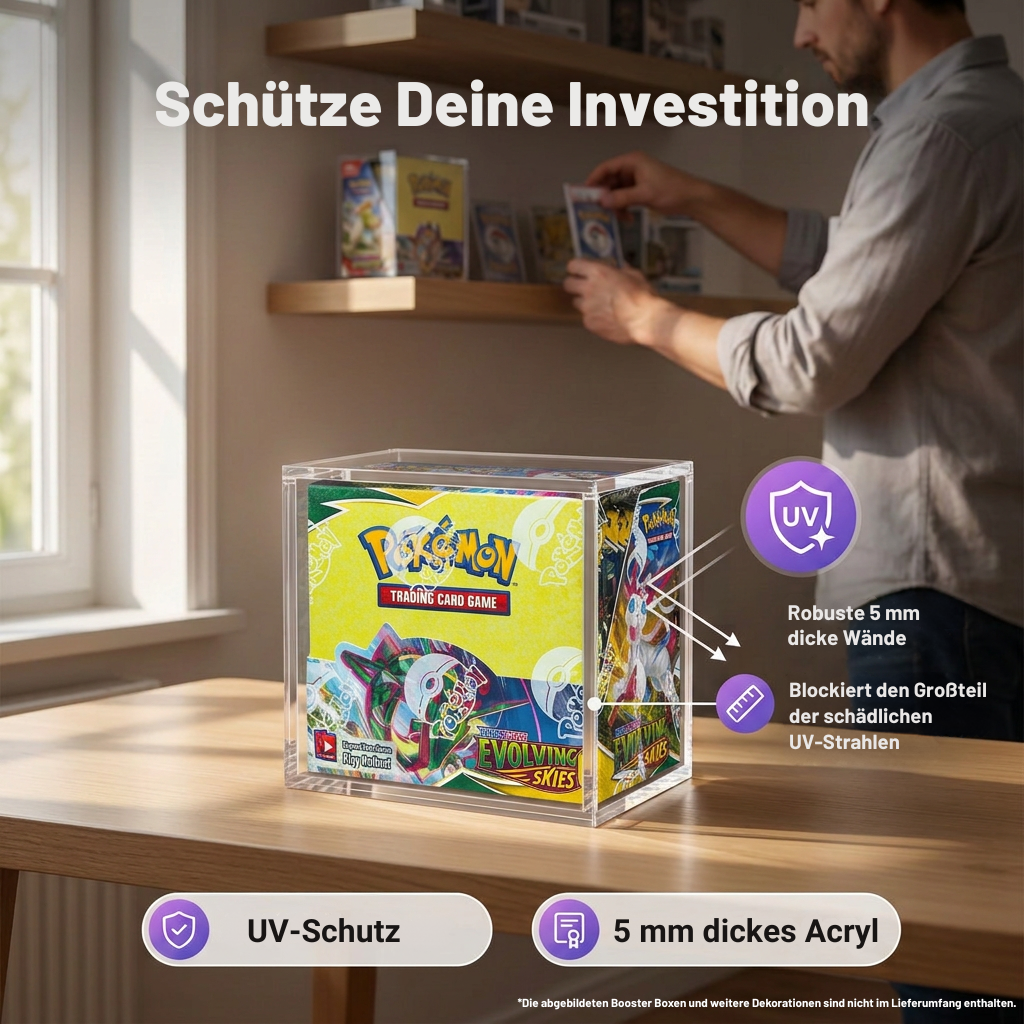cardcosmos - Pokémon Akrylowy case na booster box