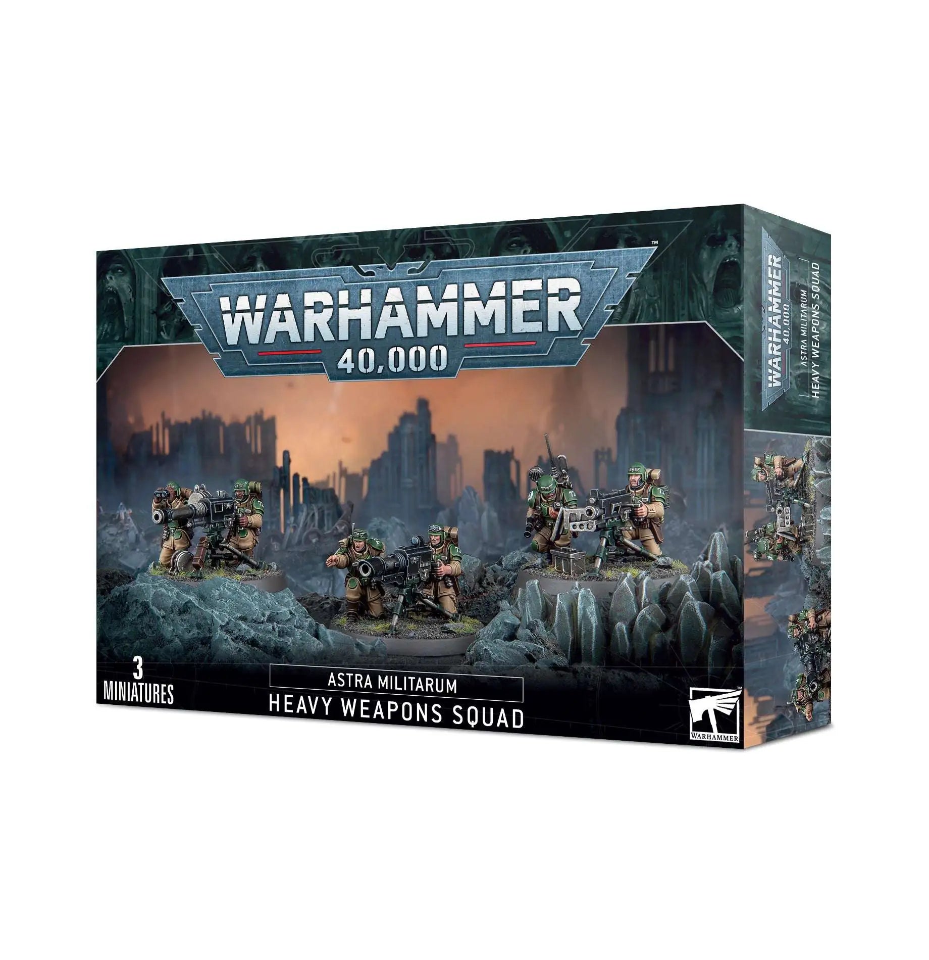 40k Astra Militarum: Cadian Heavy Weapons Squad