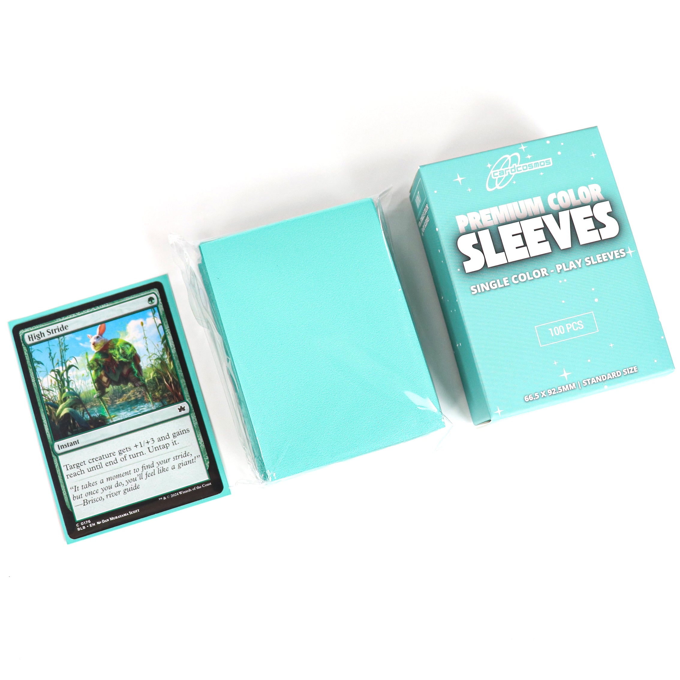 cardcosmos - Koszulki matowe Premium Mint | 100stk