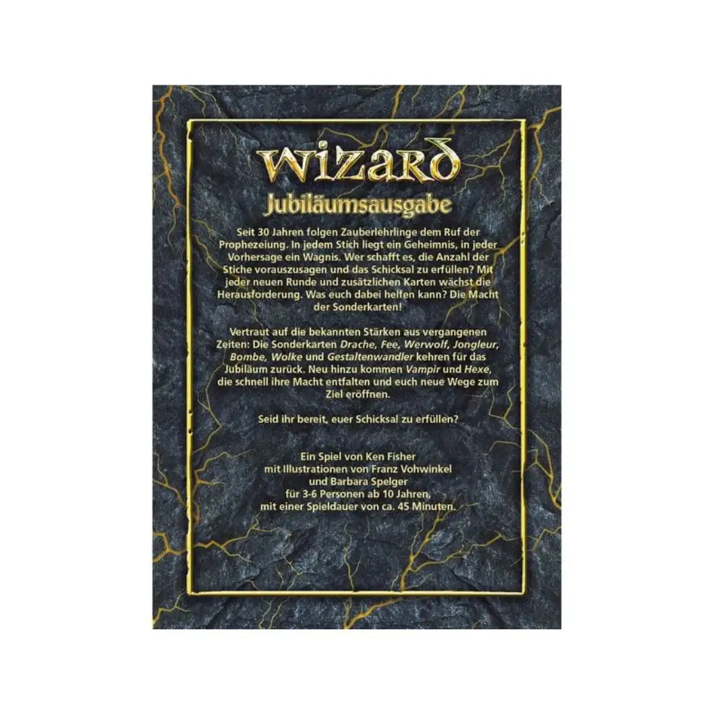 AMIGO Wizard 30 Jahre Edition Kartenspiel Jubiläumsausgabe