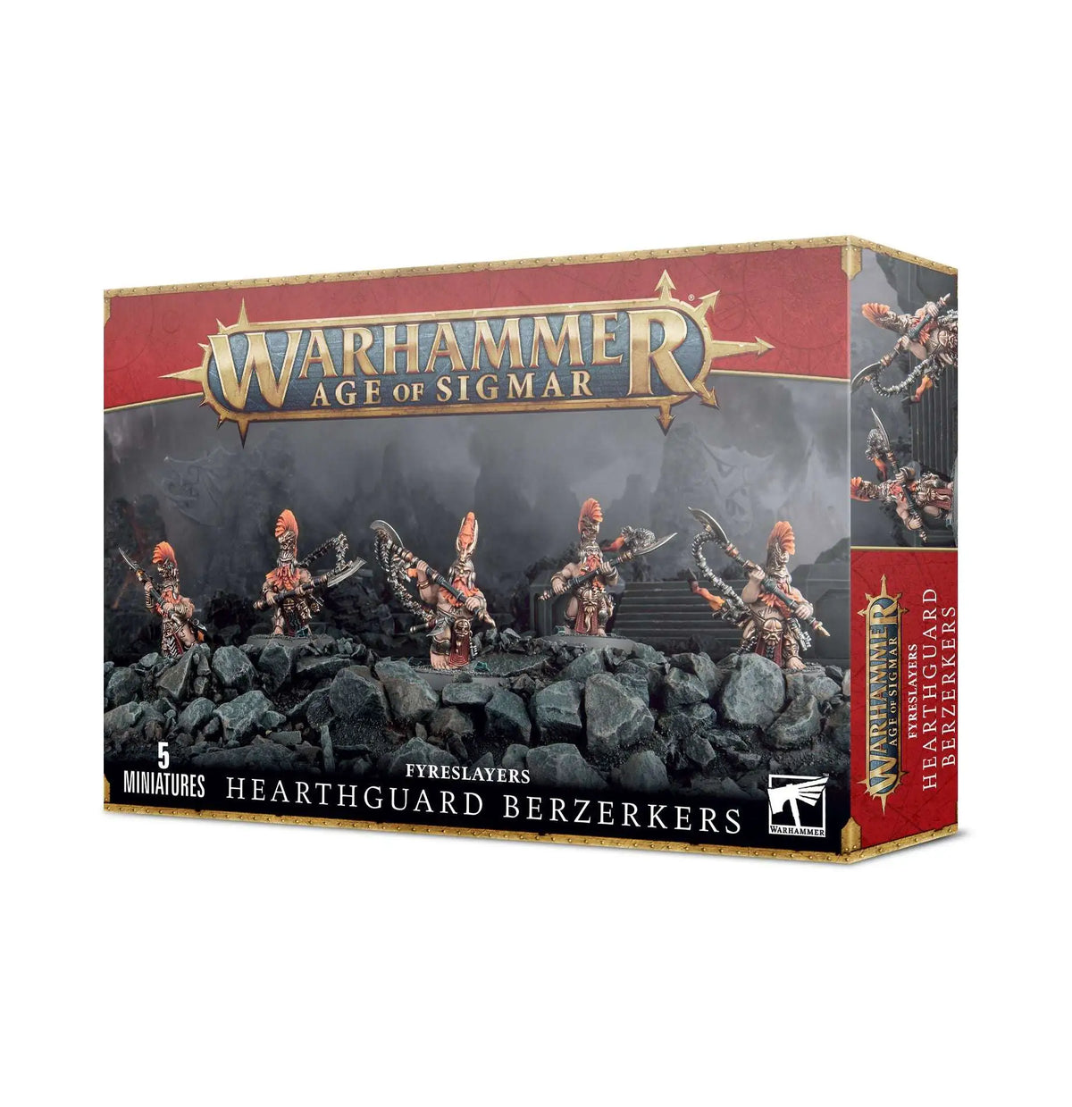AoS Fyreslayers: Hearthguard Berzerkers