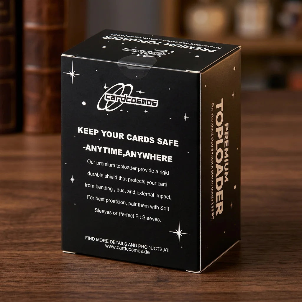 cardcosmos - 3" x 4" Premium Toploader 35PT | 25 szt.