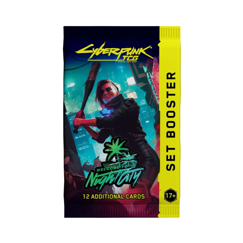 Cyberpunk TCG: Welcome to Night City Display boosterów EN