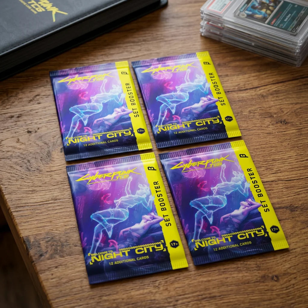 Cyberpunk TCG: Welcome to Night City Beta zestaw przedpremierowy EN