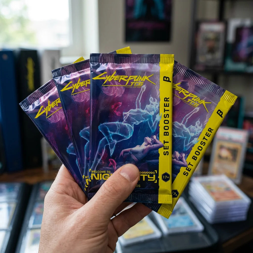 Cyberpunk TCG: Welcome to Night City Beta zestaw przedpremierowy EN
