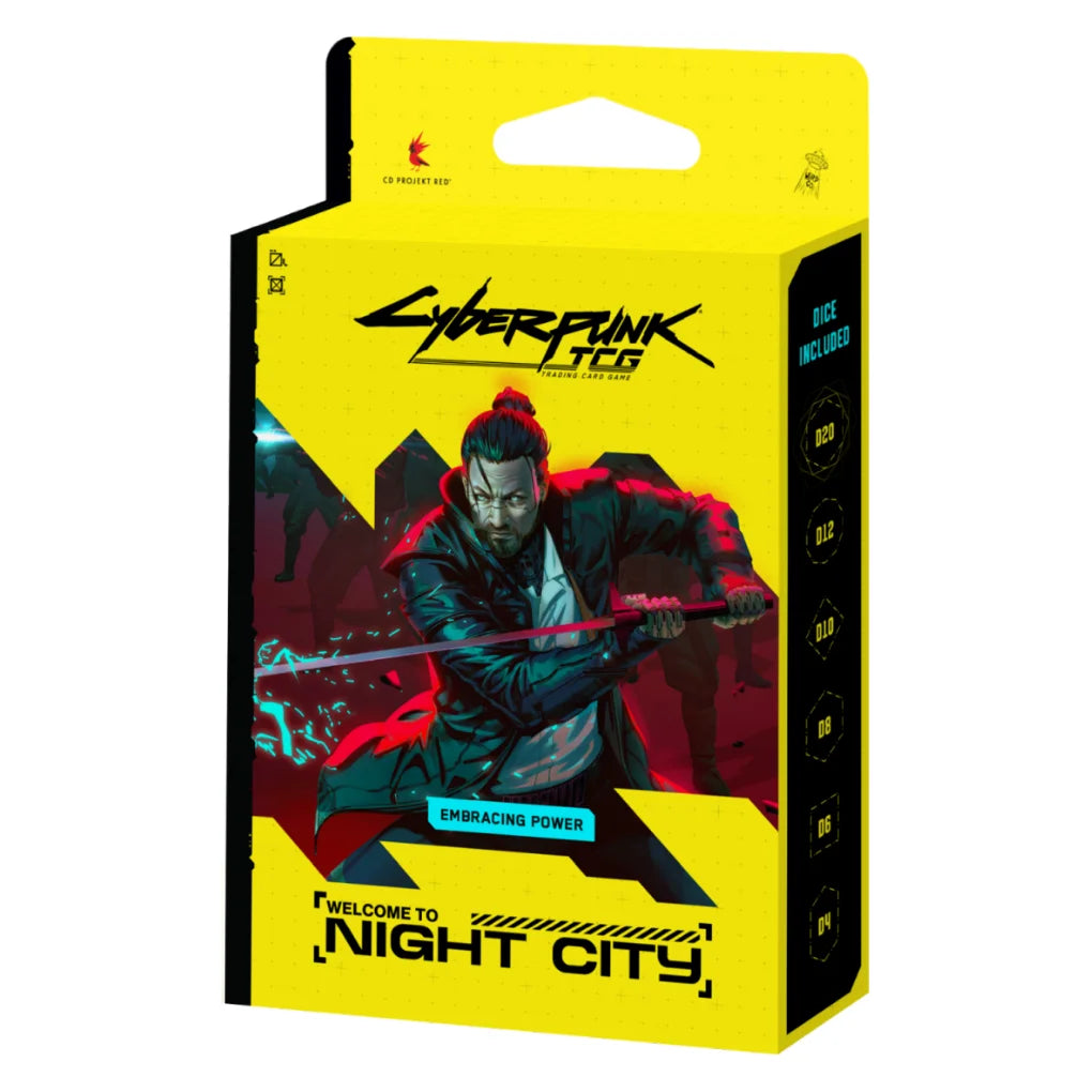 Cyberpunk TCG: Welcome to Night City Starter Deck Embracing Power English