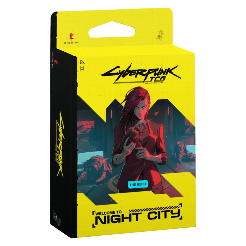 Cyberpunk TCG: Welcome to Night City Starter Deck The Heist EN