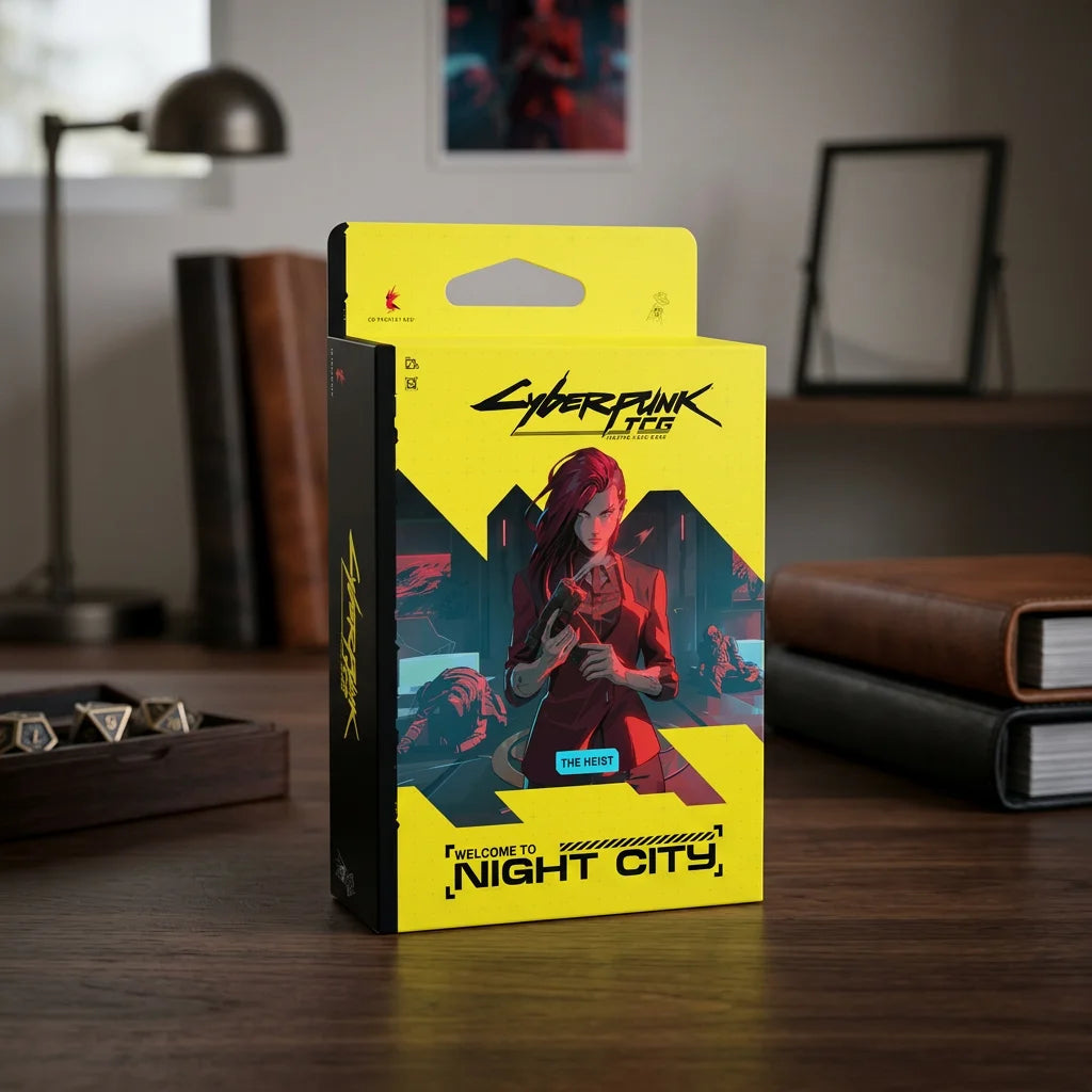 Cyberpunk TCG: Welcome to Night City Starter Deck The Heist EN
