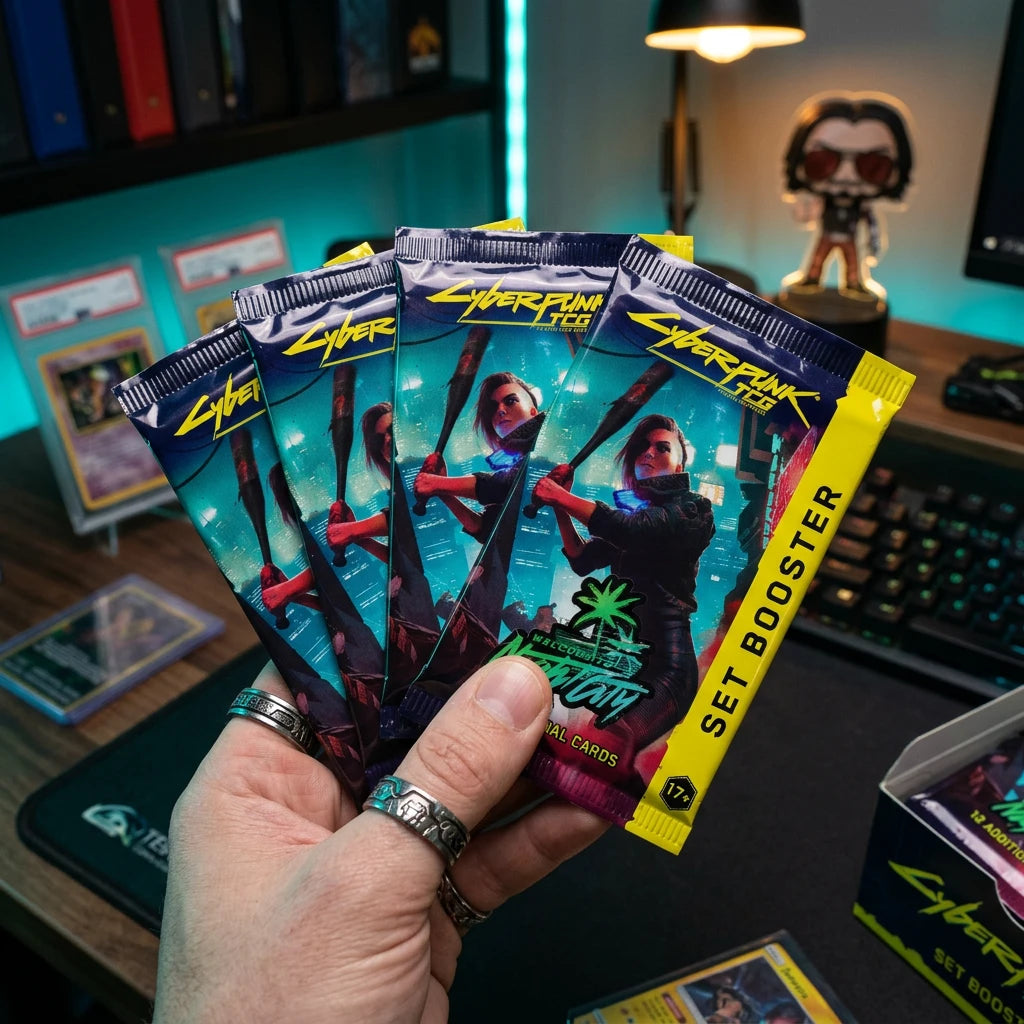 Cyberpunk TCG: Welcome to Night City Display boosterów EN
