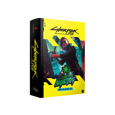 Cyberpunk TCG: Welcome to Night City Zestaw przedpremierowy EN