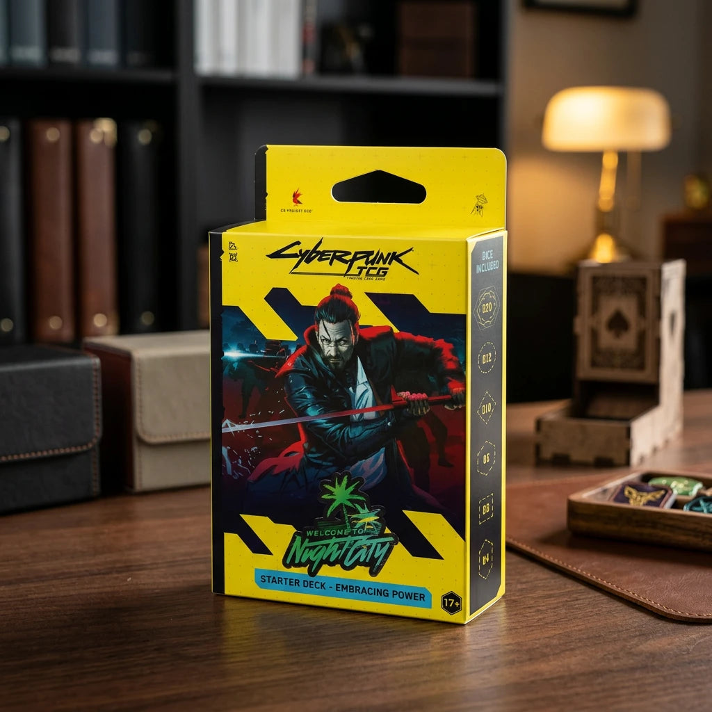 Cyberpunk TCG: Welcome to Night City Starter Deck Embracing Power EN