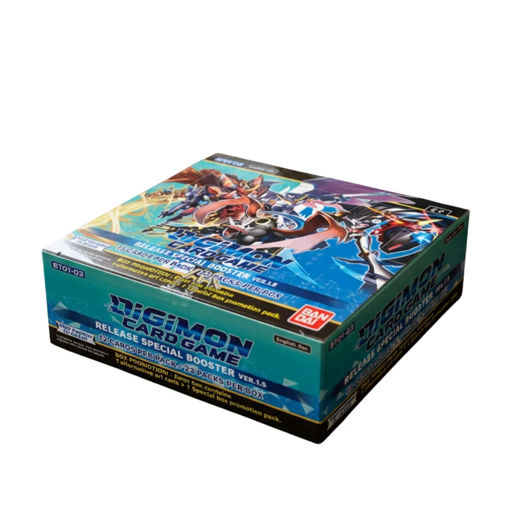 Digimon Card Game - Release Produkt specjalny Booster Ver.1.5 Display boosterów - Angielski