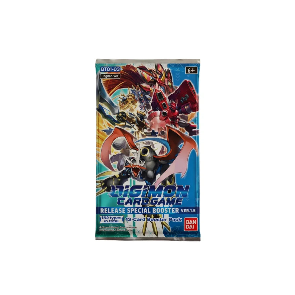 Digimon Card Game - Release Produkt specjalny Booster Ver.1.5 Display boosterów - Angielski