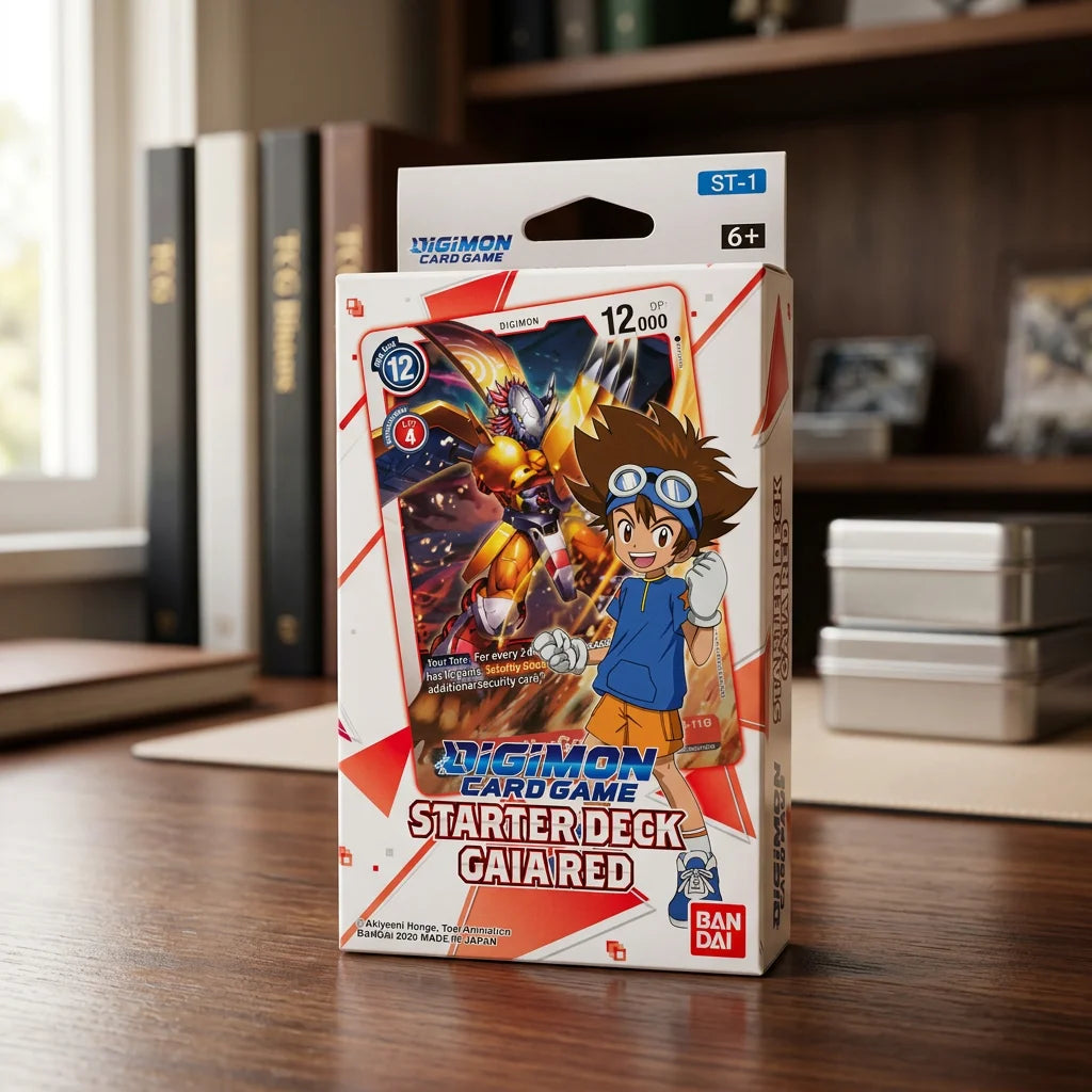 Digimon Card Game - Starter deck Gaia Red ST1 - Angielski