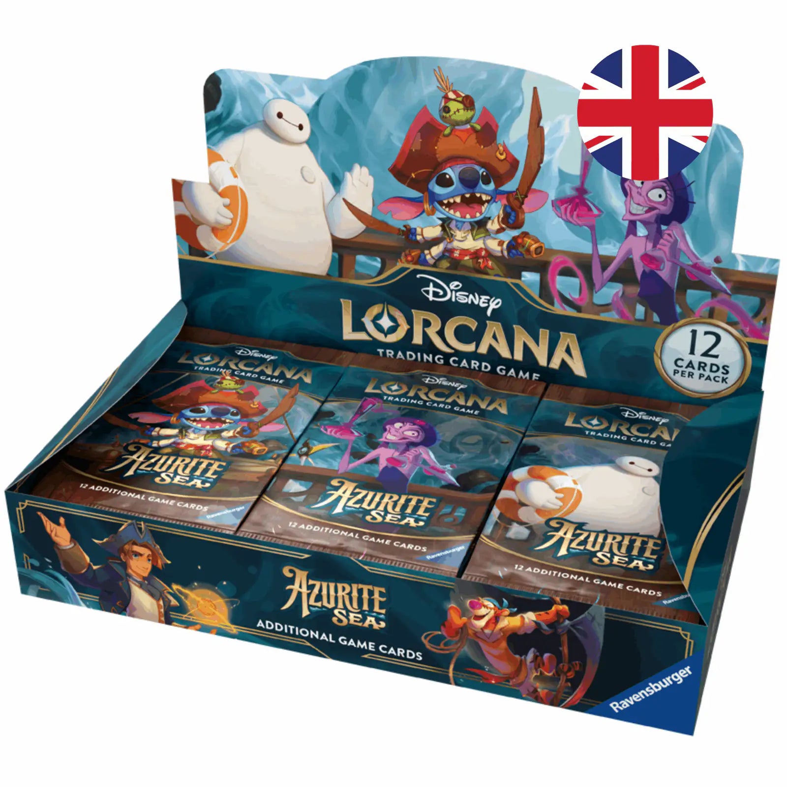 Disney Lorcana - Azurite Sea Booster Display - EN