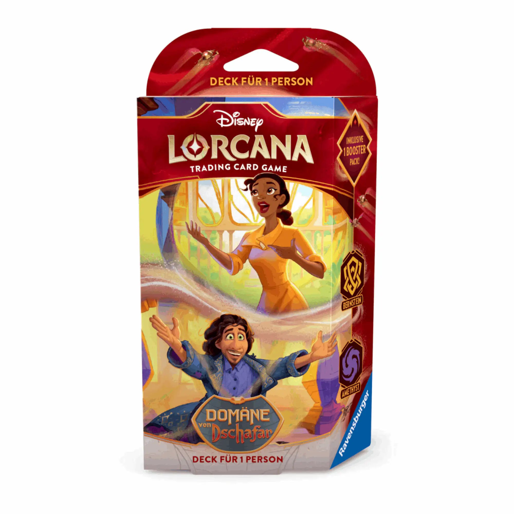 Disney Lorcana - Domäne von Dschafar Starter Deck Bernstein / Amethyst - DE
