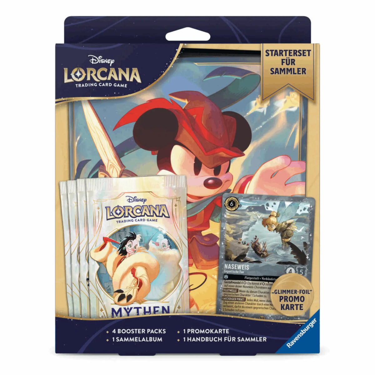 Disney Lorcana - Mythen Starterset für Sammler - DE