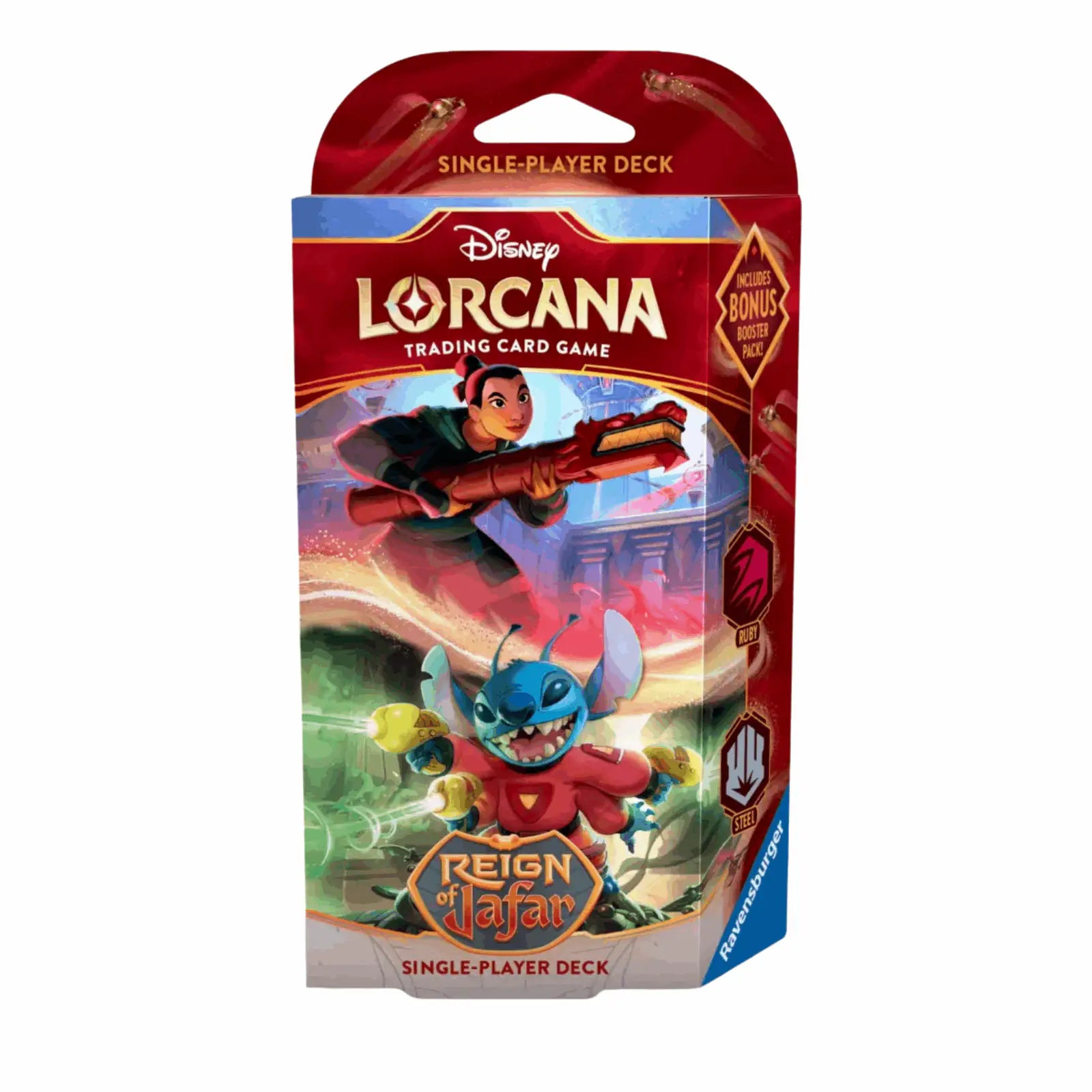 Disney Lorcana - Reign of Jafar Starter Deck Ruby / Steel - EN