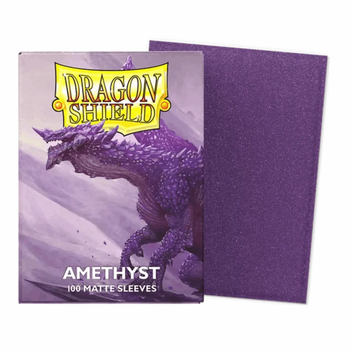 Dragon Shield Sleeves - Dual Matte Standard Amethyst | 100stk