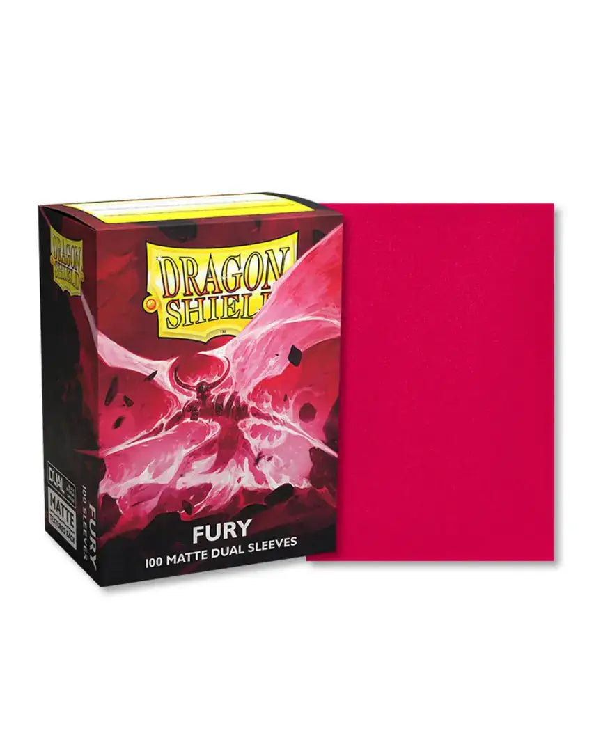 Dragon Shield Sleeves - Dual Matte Standard Fury | 100stk