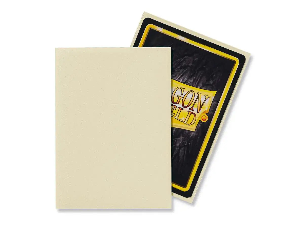 Dragon Shield Sleeves - Matte Standard Ivory | 100stk