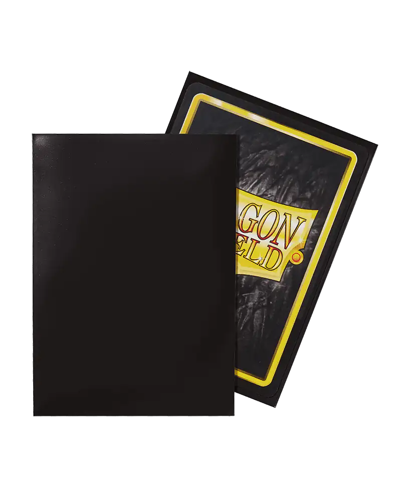 Dragon Shield Sleeves – Classic Black (100 Stück)