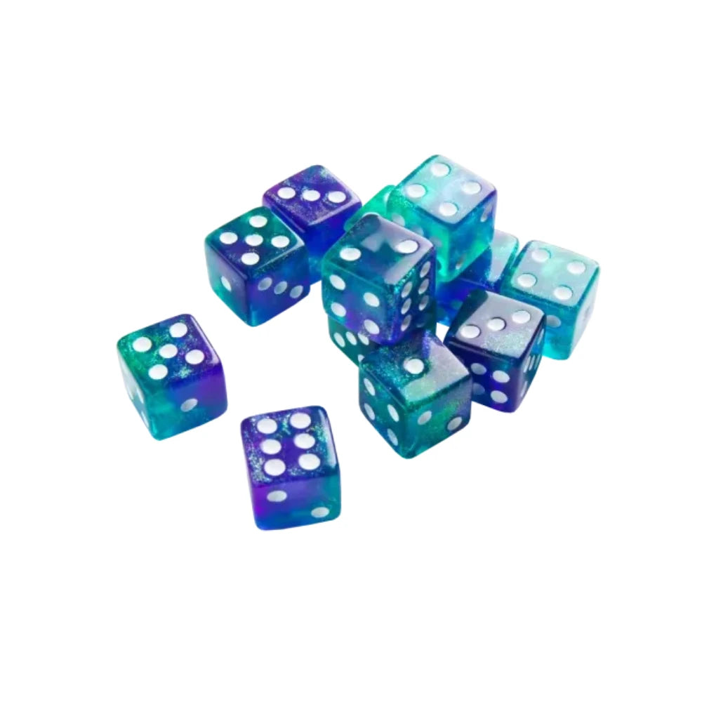 Gamegenic Galaxy Series D6 Dice Set Neptune 12 mm – 36 Dice