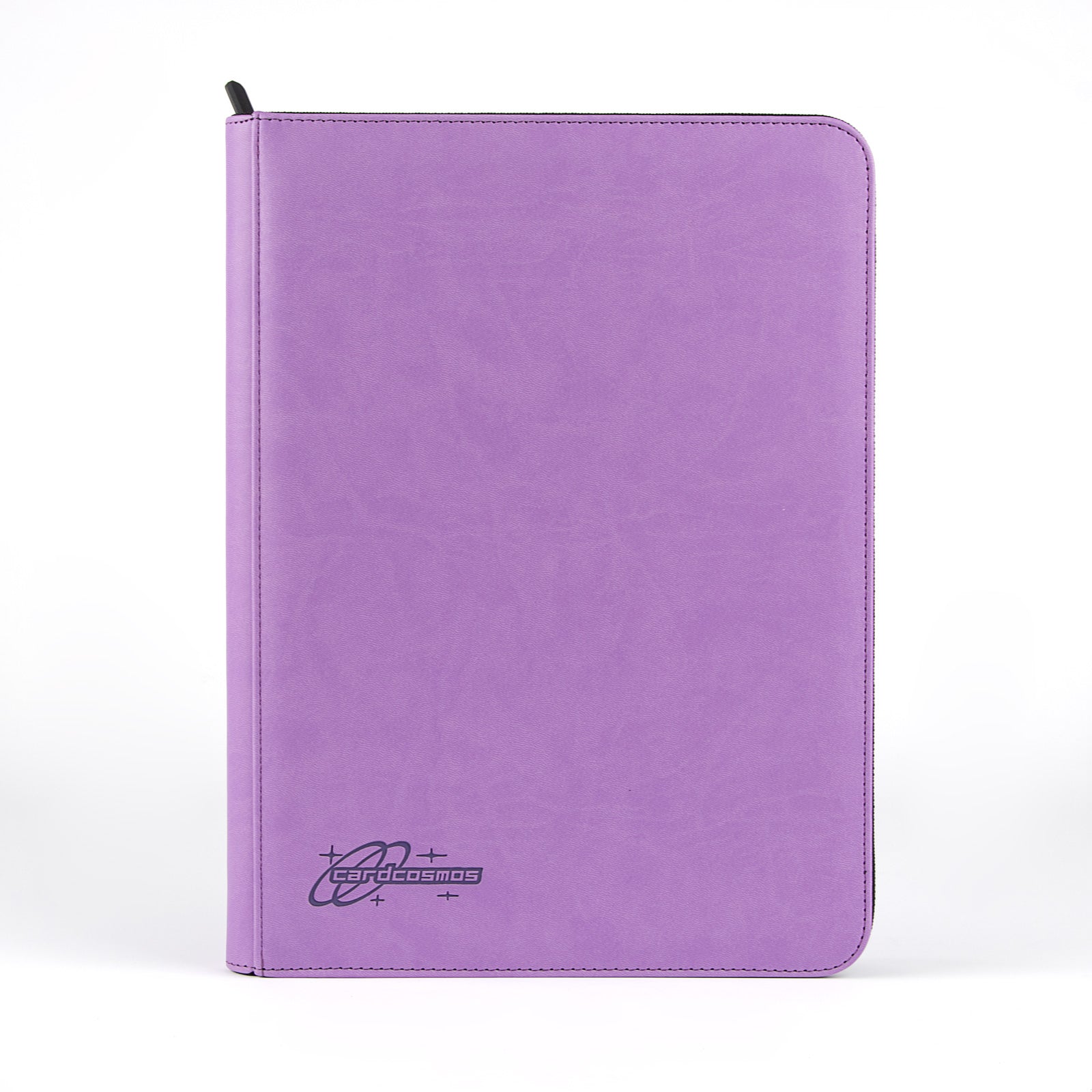 cardcosmos - 9 Pocket Strap Premium Leather Binder - Lila