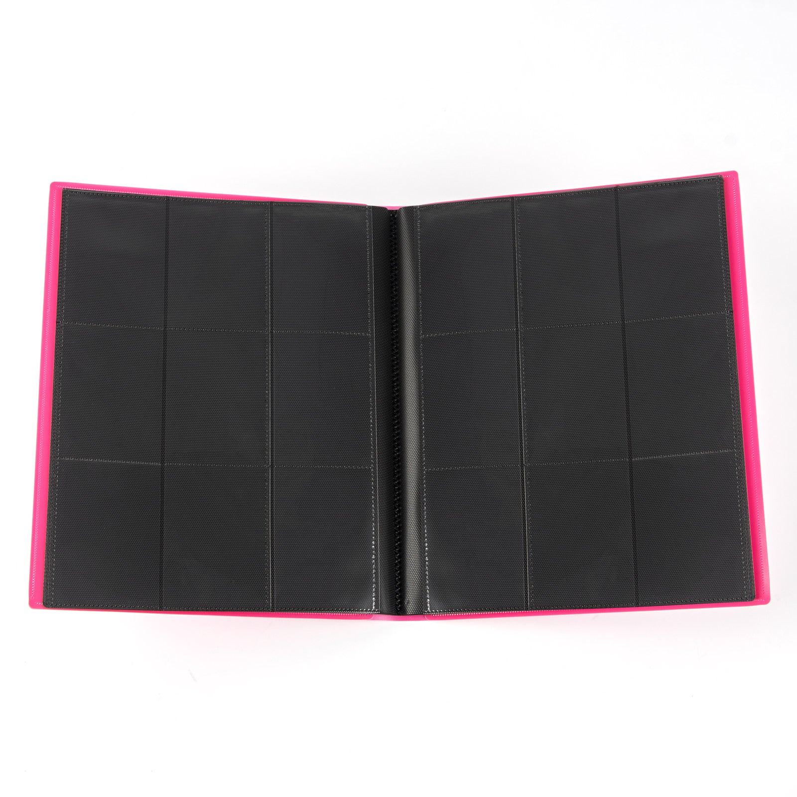 cardcosmos - 9 Pocket Basic Strap Binder - Różowy