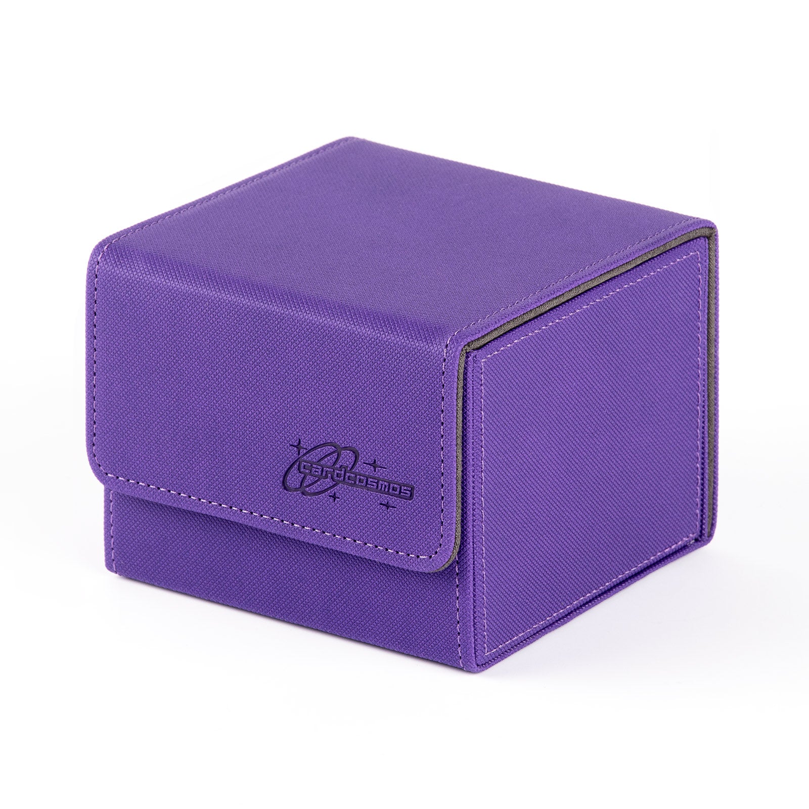 cardcosmos - 60+ Premium Toploader Deck Box - Lila