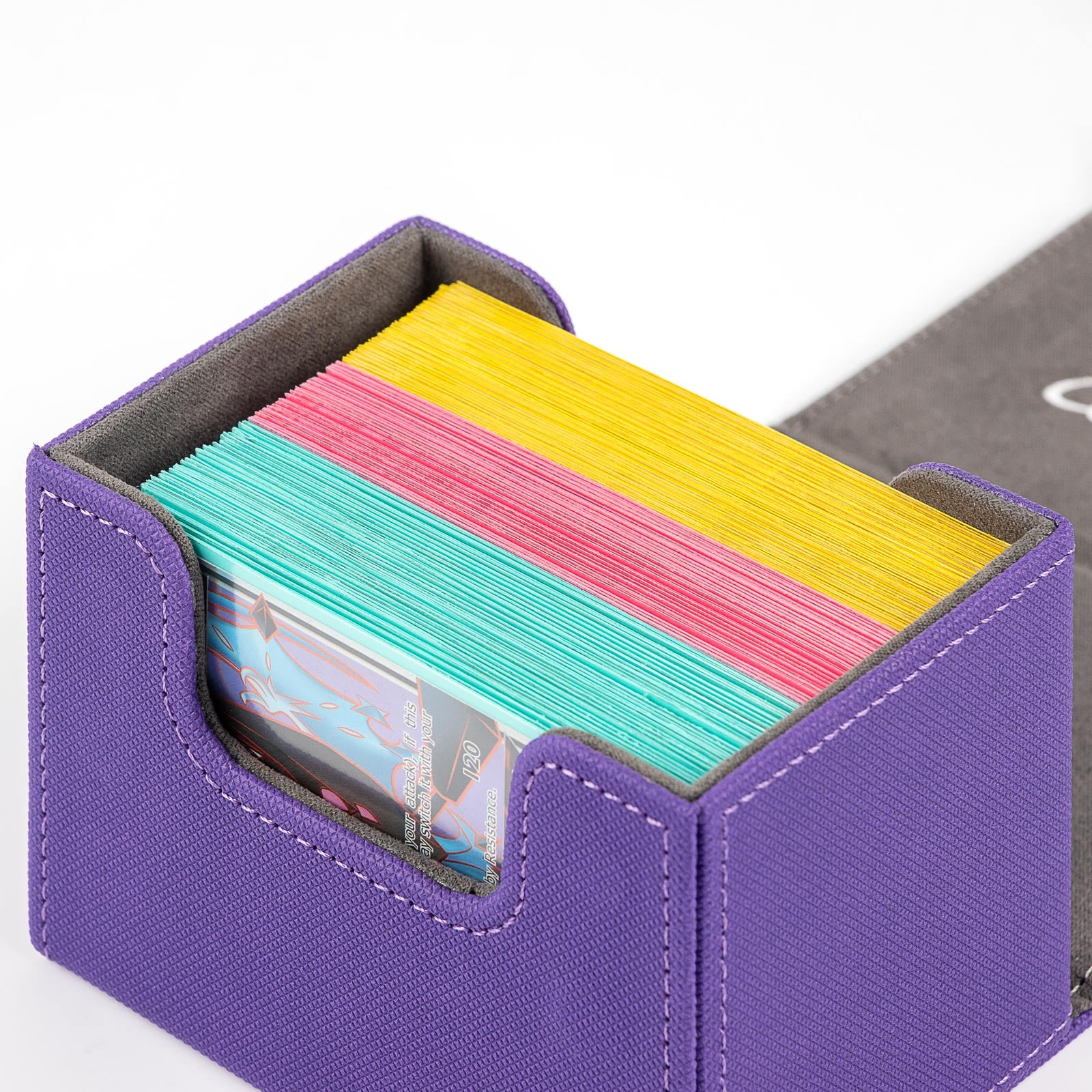 cardcosmos - 100+ Premium deck box - Purple