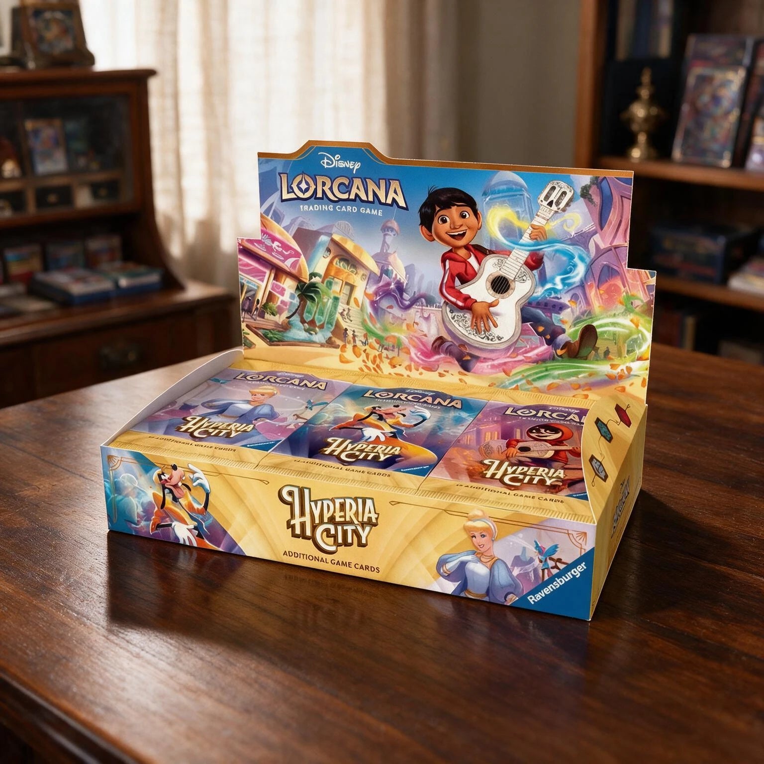 Disney Lorcana - The City of Hyperia Display boosterów - Angielski