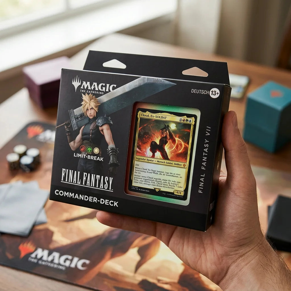 Magic: The Gathering - Final Fantasy VII Limit-Break Commander deck - Niemiecki