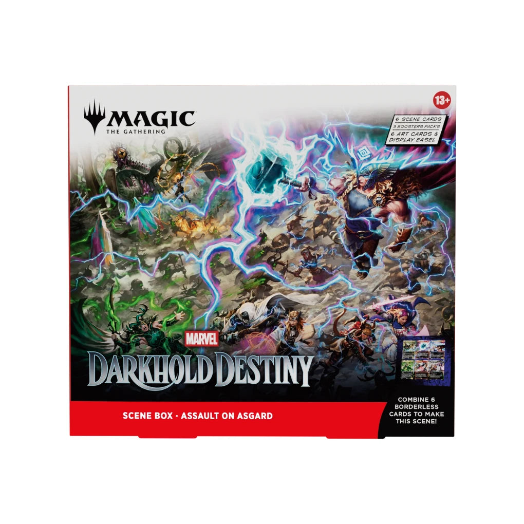 Magic: The Gathering - Marvel: Darkhold Destiny Assault on Asgard Scene Box - EN