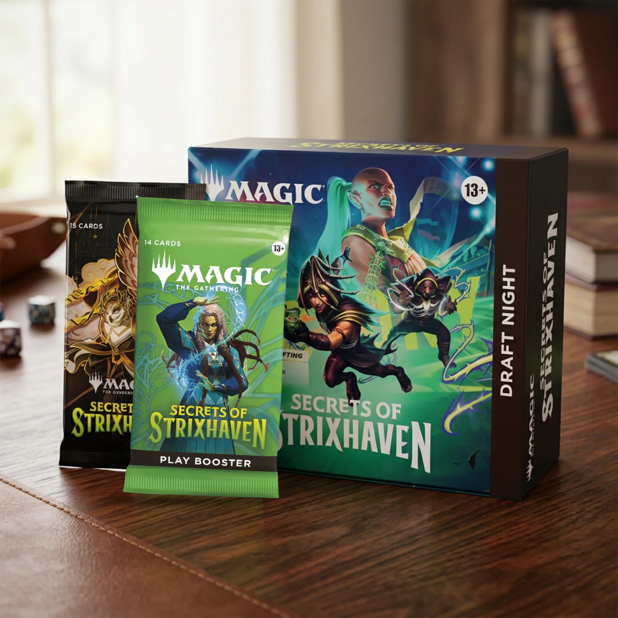 Magic: The Gathering - Secrets of Strixhaven Draft Night box - Angielski