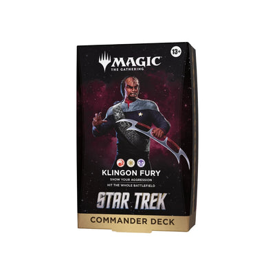Magic: The Gathering - Star Trek Commander Deck Klingon Fury - English