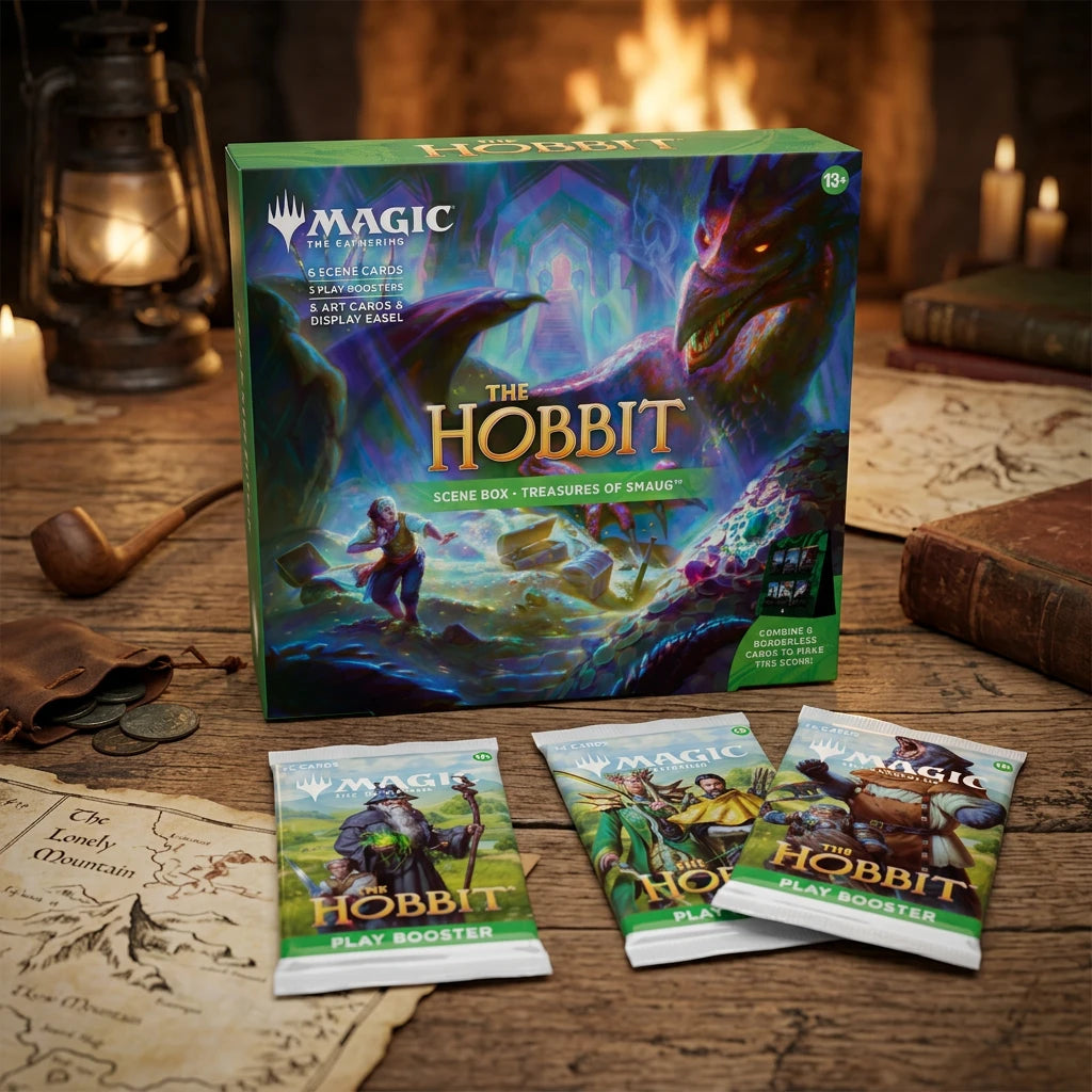 Magic: The Gathering - The Hobbit Scene Box Treasures of Smaug - EN
