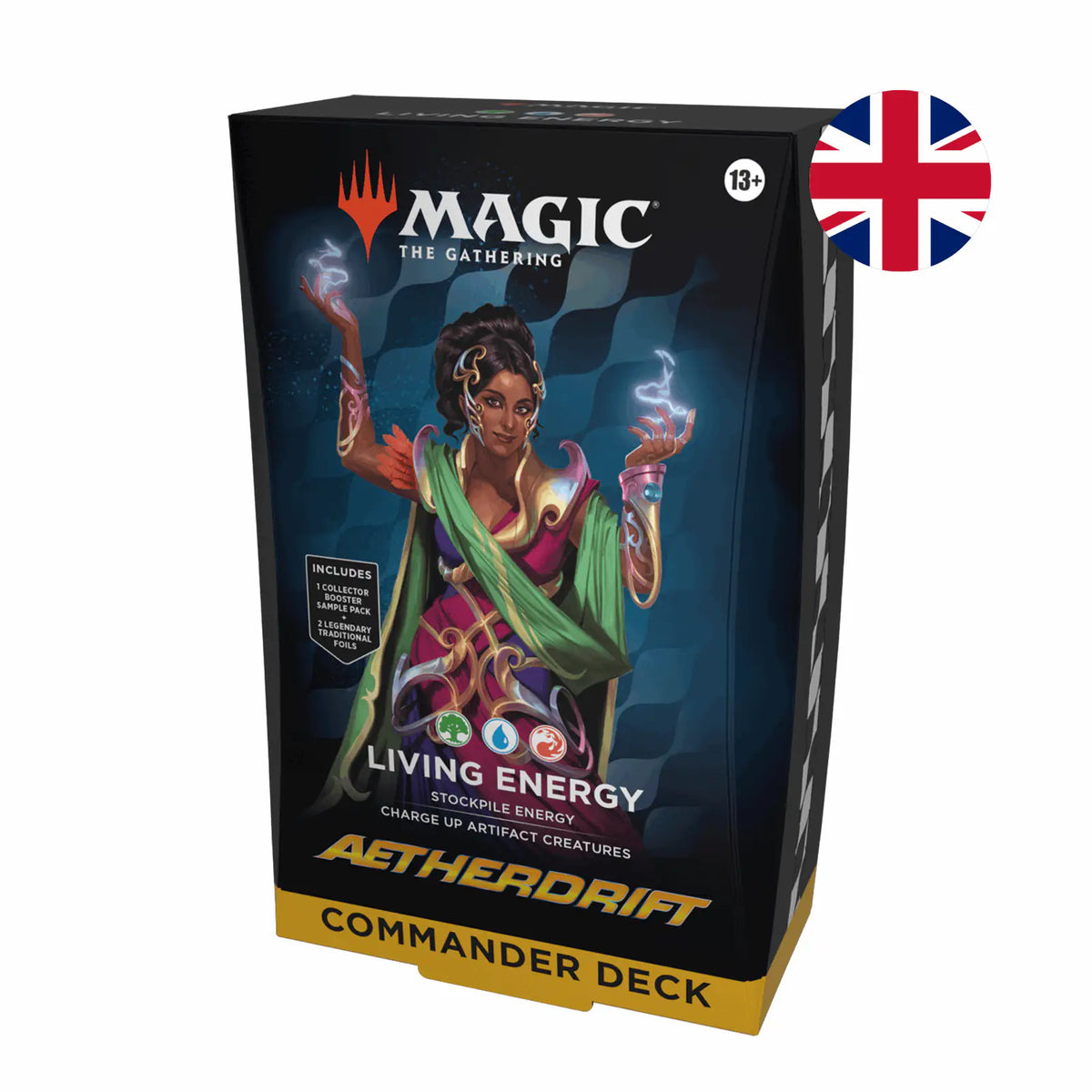 Magic: The Gathering - Aetherdrift - Commander-Deck – Living Energy - EN