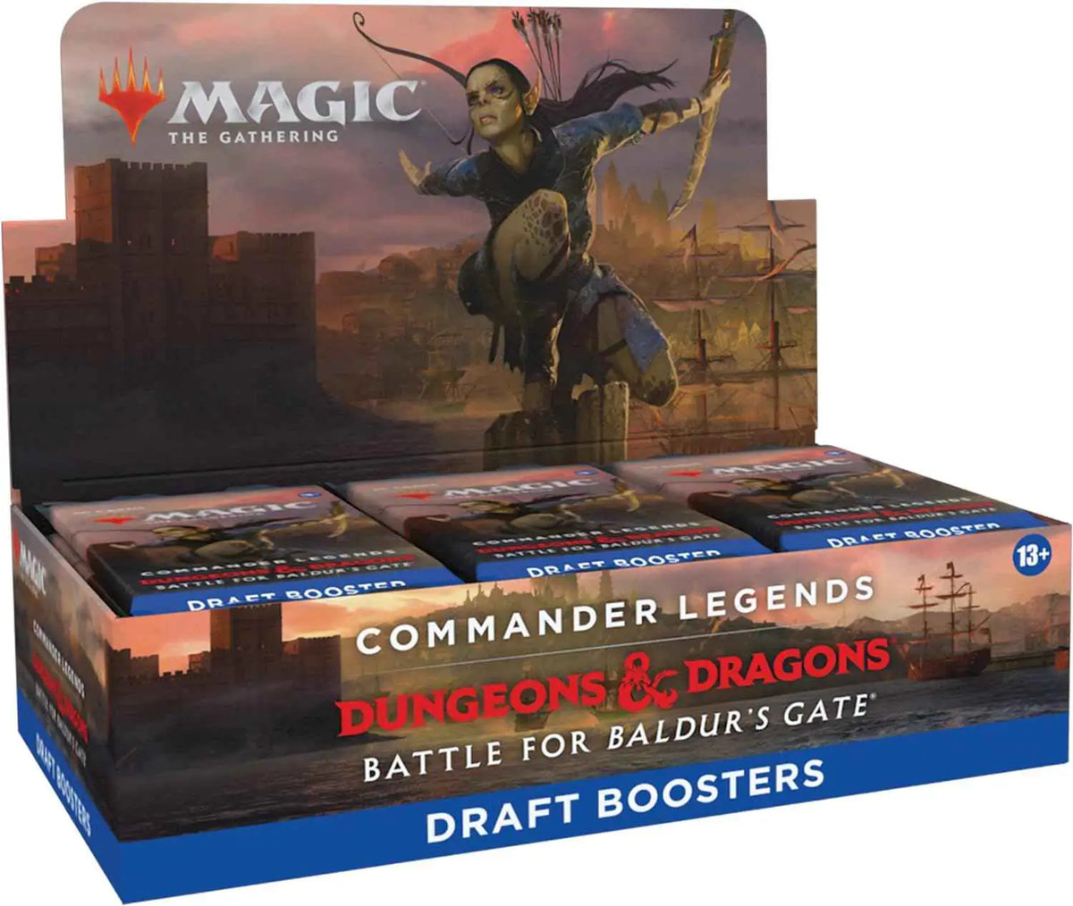 Magic: The Gathering - Commander Legends: Battle for Baldur’s Gate - Draft Booster Box - EN