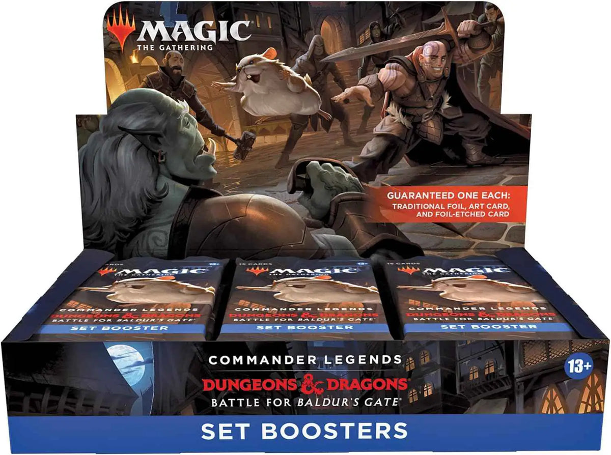 Magic: The Gathering - Commander Legends: Battle for Baldur’s Gate Set Booster Box - EN