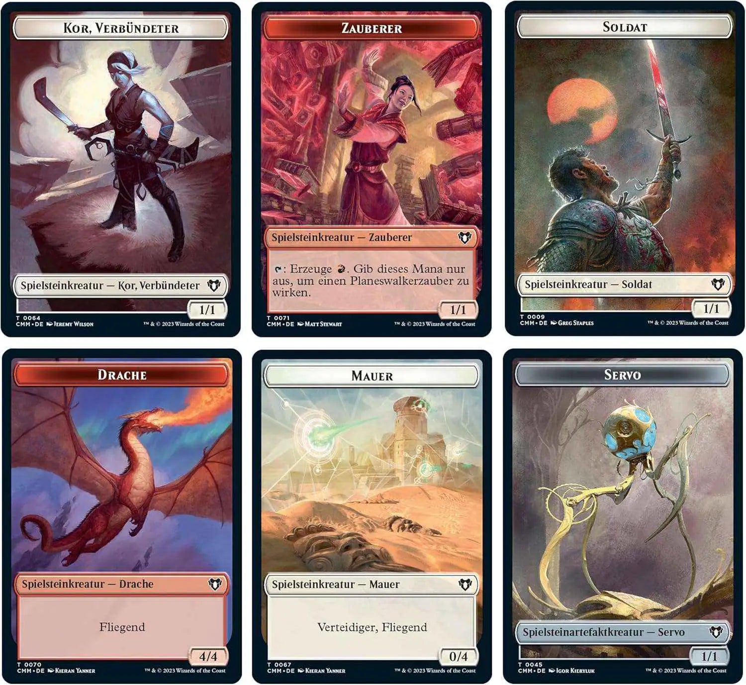 Magic: The Gathering - Commander Masters - Commander-Deck – Planeswalker-Party - DE