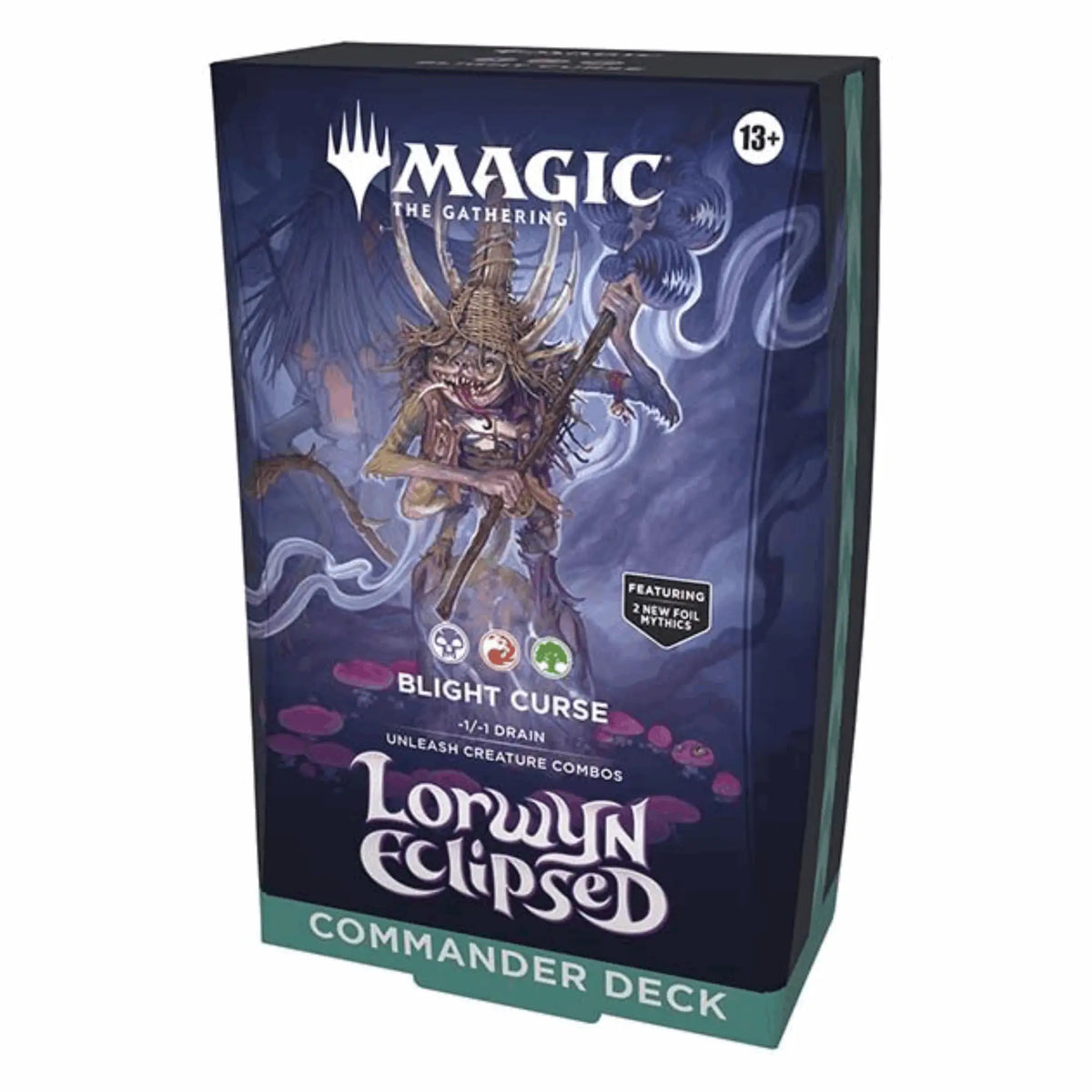 Magic: The Gathering - Lorwyn Eclipsed Commander Deck Blight Curse - EN