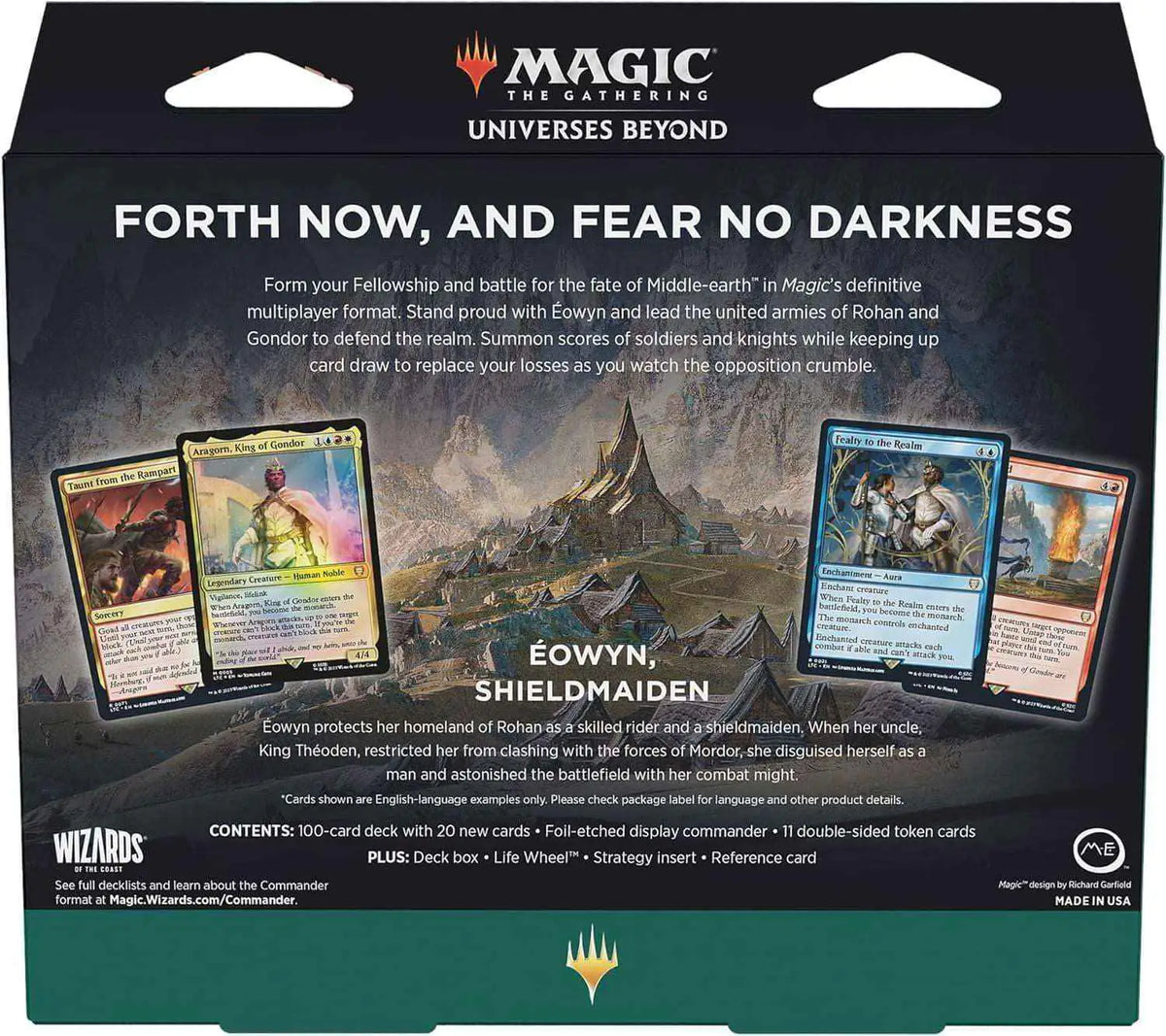 Magic: The Gathering - Riders of Rohan Commander Deck - EN