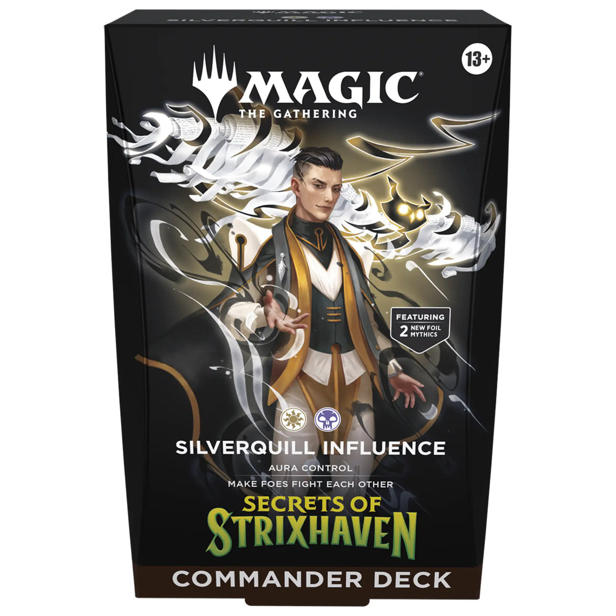 Magic: The Gathering - Secrets of Strixhaven Commander Deck Silverquill Influence - EN