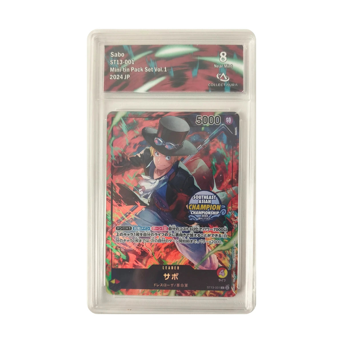 One Piece - Sabo ST13-001 (Mini-tin Pack Set Vol. 1) – Collect Aura 8 Near Mint