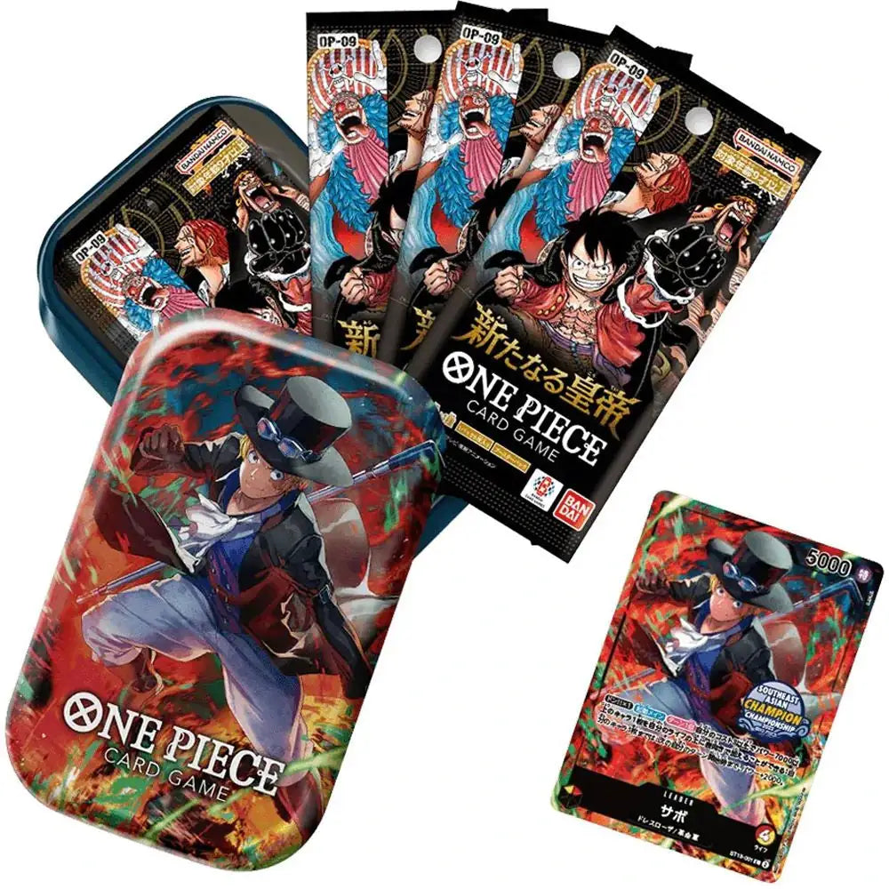One Piece Card Game - 12er Set Mini Tin Pack Set Vol. 01 (TS-01) - JPN