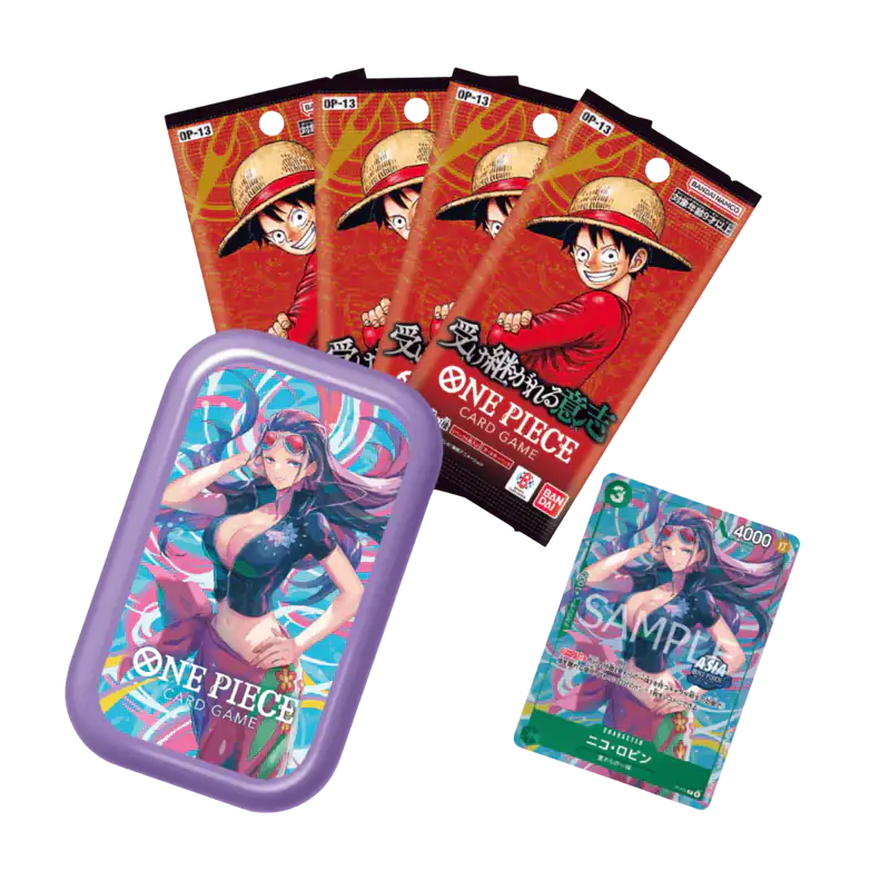One Piece Card Game - 12er Set Mini Tin Pack Set Vol. 02 (TS-02) - JPN