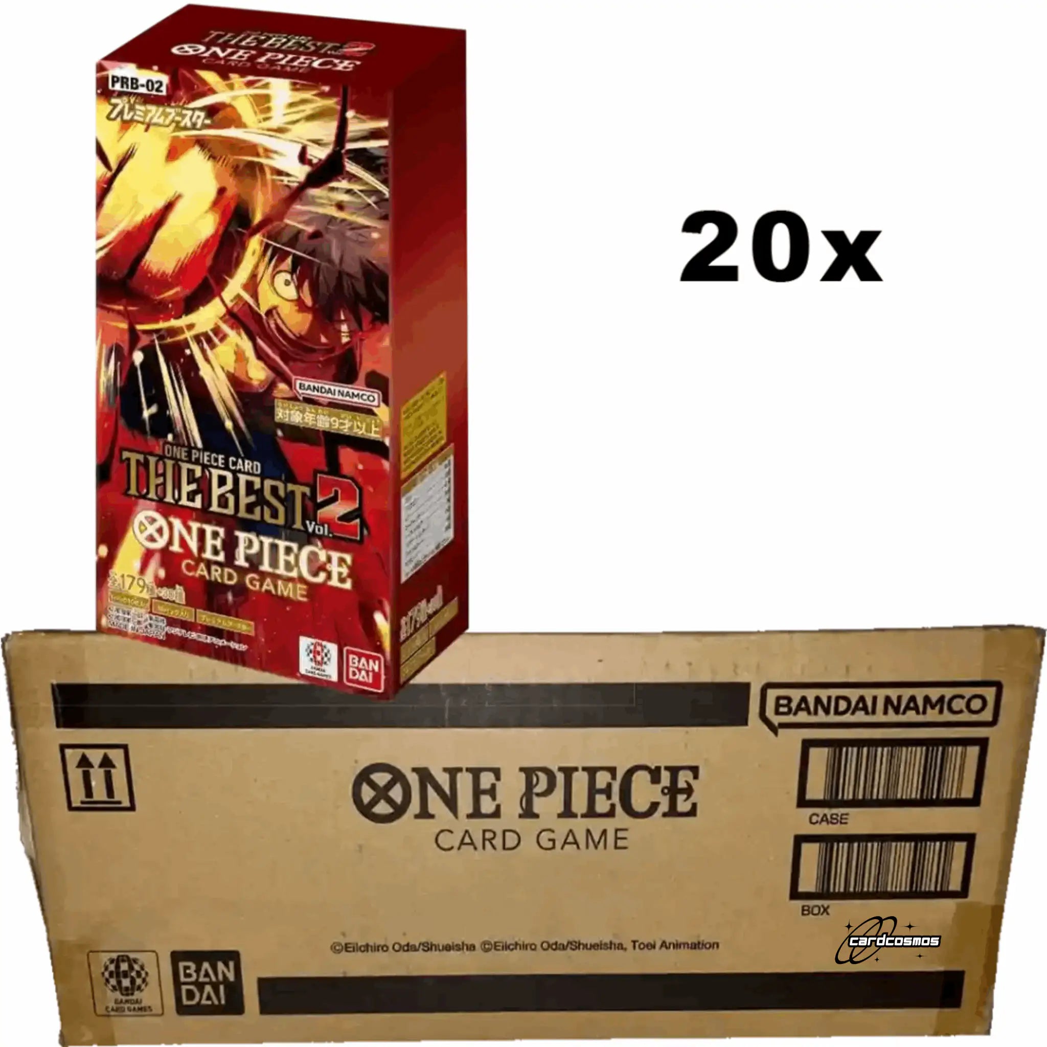 One Piece Card Game - The Best Vol.2 PRB-02 Booster Display - JPN
